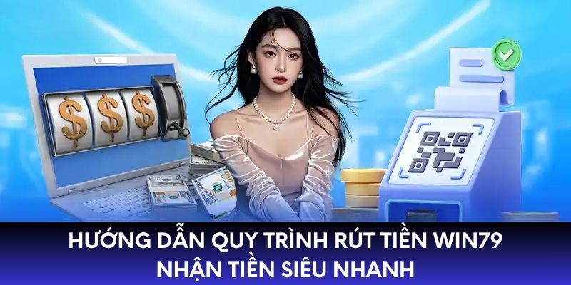 Hướng dẫn quy trình rút tiền WIN79 nhận tiền siêu nhanh