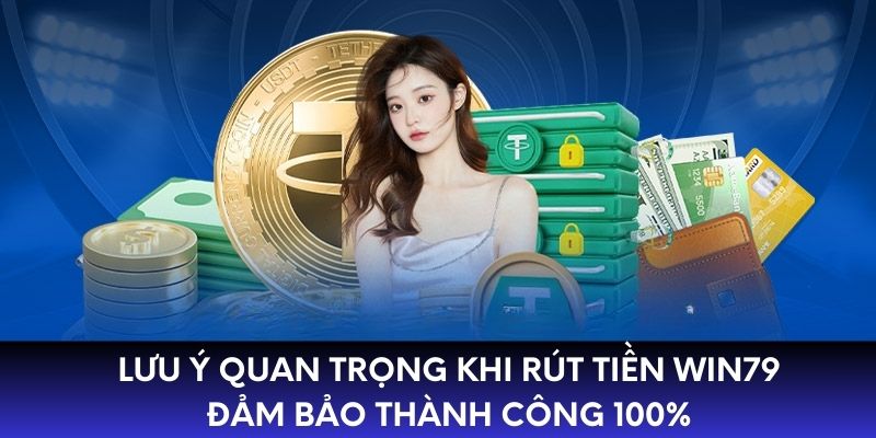 Lưu ý quan trọng khi rút tiền WIN79 đảm bảo thành công 100%